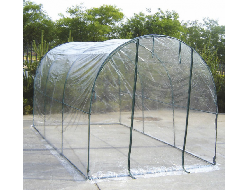 Serra a tunnel da orto in metallo