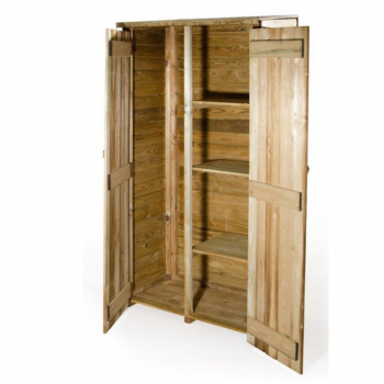 Armadio ripostiglio multiuso 85x56 cm in legno impregnato