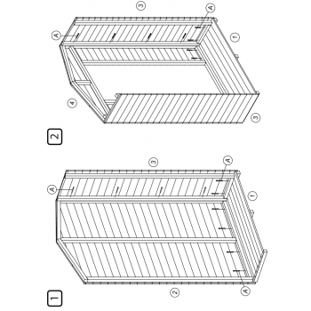 Pavillon Folding 3x2