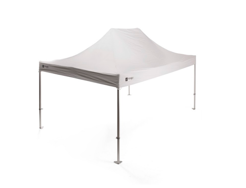 Gazebo Tecniko 6x3 m bianco in alluminio