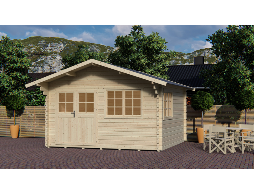 Casetta Londra Blockhouse in legno