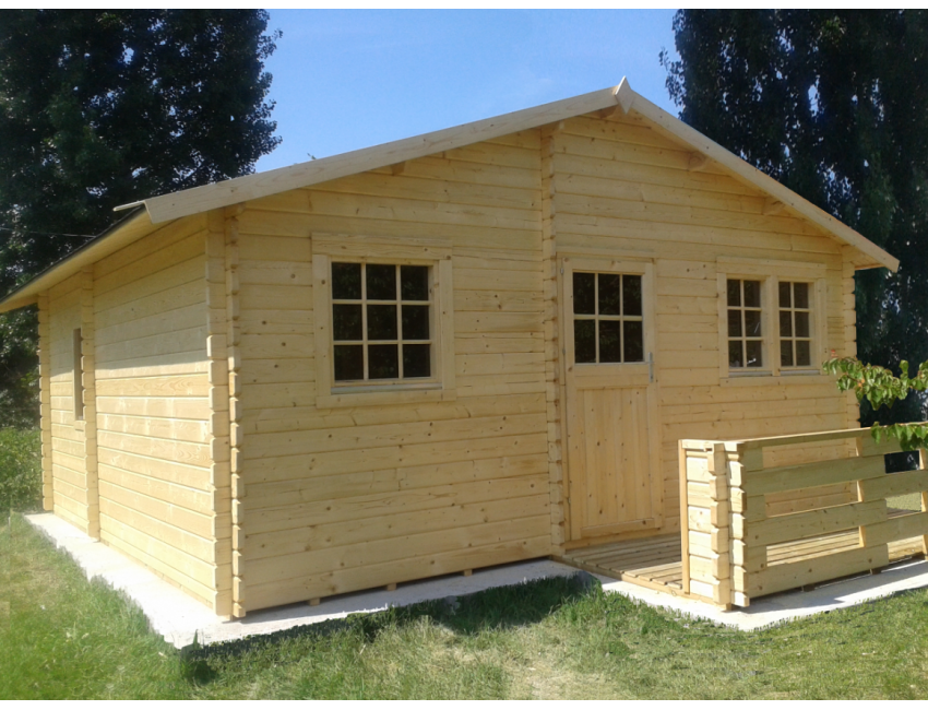 Casetta Madrid in legno di abete