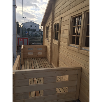 Casetta Madrid in legno di abete