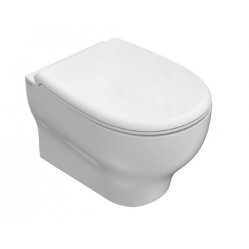 Globo Hängende Toilette 36x52 cm aus Vitreous China Grace GL-GRS02.BI