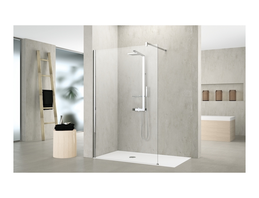 Novellini Box Doccia 70x70 cm Zephyros A con apertura angolare a due ante scorrevoli