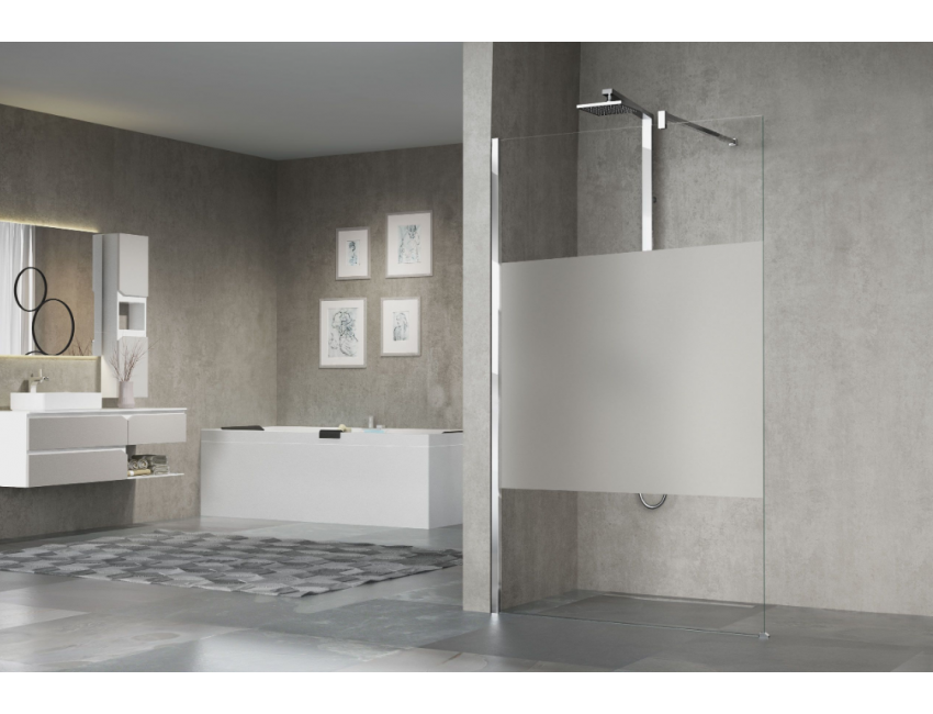 Novellini Box Doccia 70x70 cm Zephyros A con apertura angolare a due ante scorrevoli