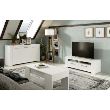 Settimino 45 cm bianco frassinato