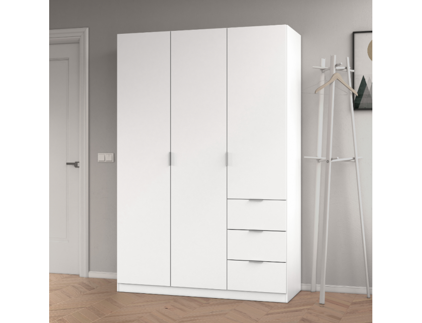 Settimino 45 cm bianco frassinato