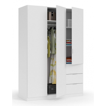 Settimino 45 cm bianco frassinato