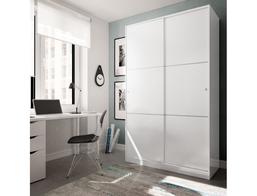 Settimino 45 cm bianco frassinato