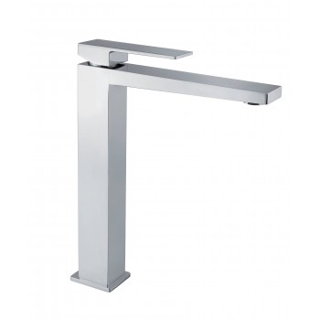 Miscelatore lavabo senza scarico con bocca lunga Fiore Kube 100CR8518
