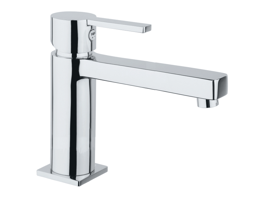 Miscelatore lavabo con bocca lunga e scarico automatico Fiore Katana 77CR7529