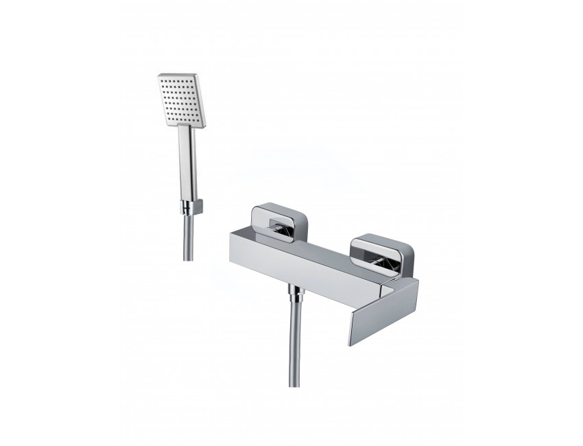 Miscelatore esterno Doccia con doccetta Fiore Kube 100CR8540