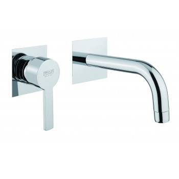 Miscelatore lavabo a muro Fiore Katana 77CR7527
