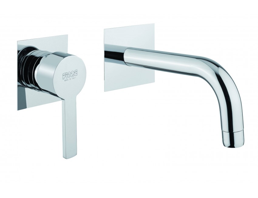Miscelatore lavabo a muro Fiore Katana 77CR7527