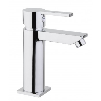 Waschtisch-Einhebelmischer mit automatischer Ablaufgarnitur Fiore Katana 77CR7520