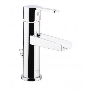 Waschtisch-Einhebelmischer mit automatischer Ablaufgarnitur Fiore Katana 77CR7520