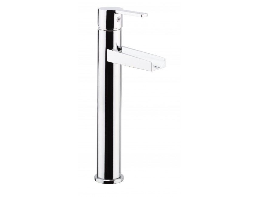 Wasserfall Waschtisch-Einhebelmischer mit automatischer Ablaufgarnitur Fiore Katana 77CR7526