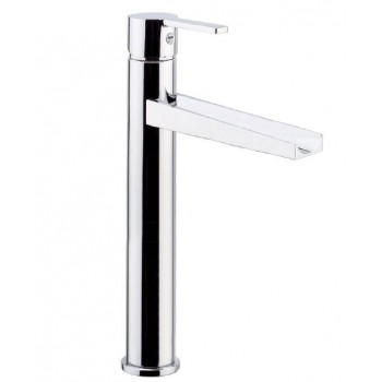 Wasserfall Waschtisch-Einhebelmischer mit automatischer Ablaufgarnitur Fiore Katana 77CR7528