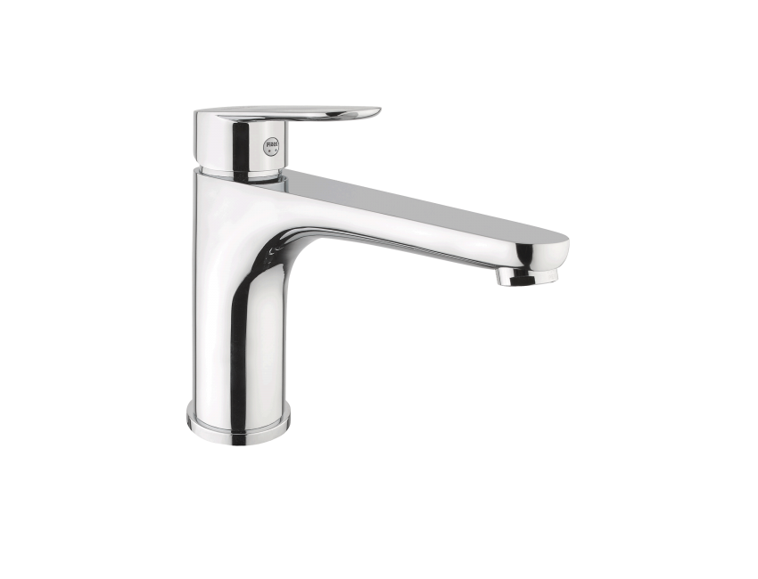 Miscelatore lavabo con bocca lunga e scarico automatico Fiore Kevon 81CR8127