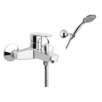 Mischer Bidet mit automatischer Ablaufgarnitur Fiore Kevon 81CR8130