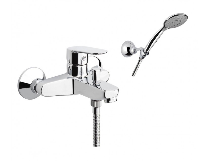 Miscelatore vasca con doccetta Fiore Kevon 81CR8150