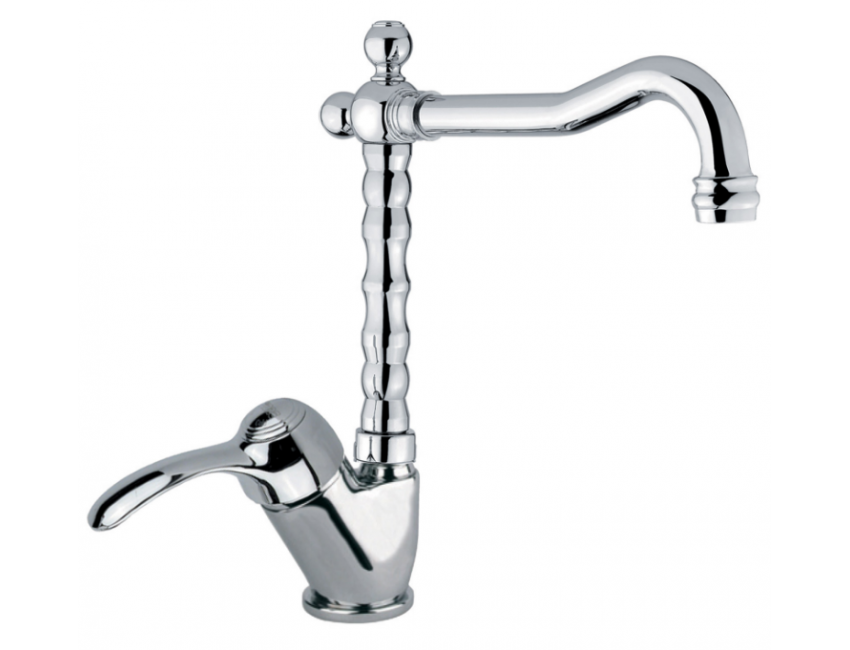 Waschtisch-Einhebelmischer mit automatischer Ablaufgarnitur Fiore Jafar 47CR5221