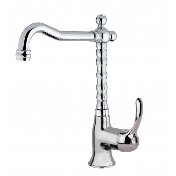 Miscelatore lavabo con canna antica senza scarico  Fiore Jafar 47CR5225