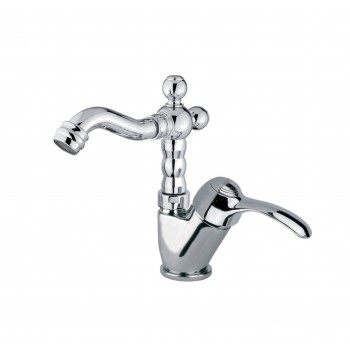 Miscelatore Bidet con canna antica e scarico automatico Fiore Jafar 47CR5314