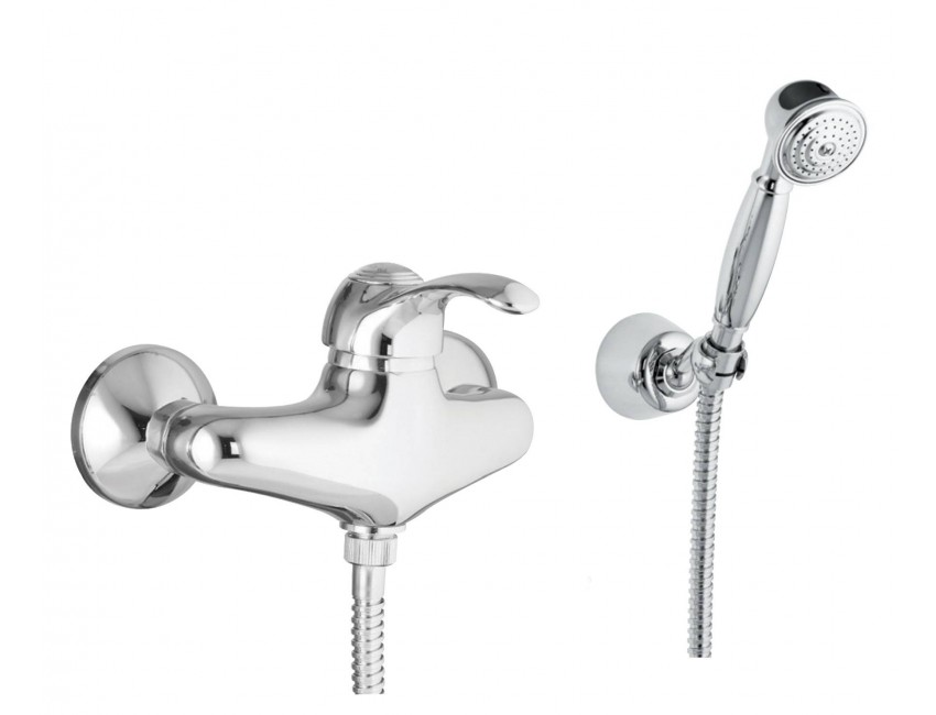 Miscelatore Doccia o Vasca con doccetta Fiore Jafar 47CR5127