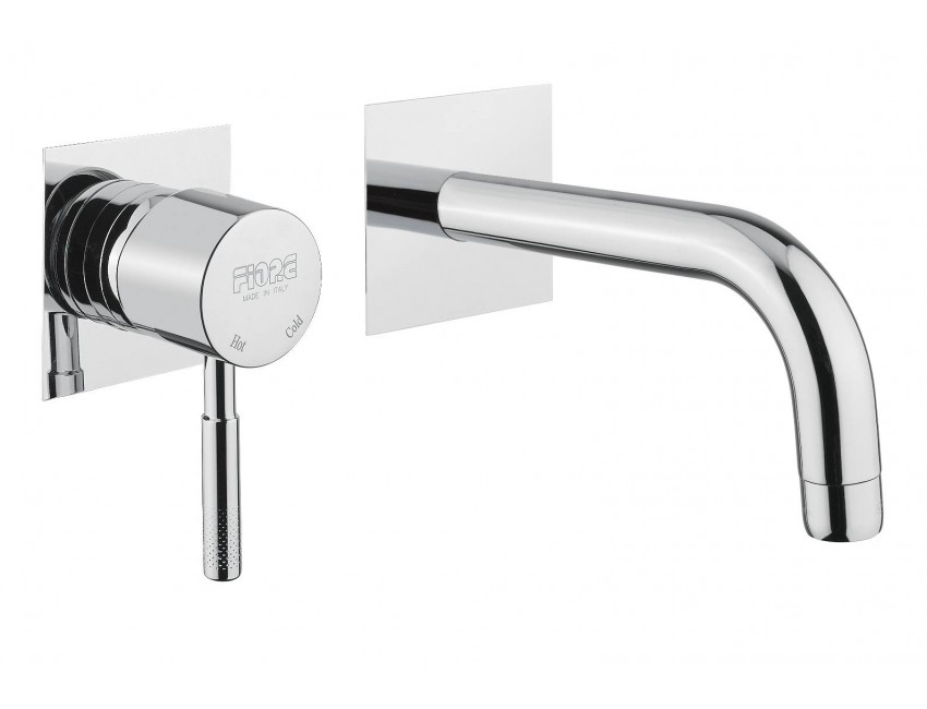 Waschtisch-Einhebelmischer mit automatischer Ablaufgarnitur Fiore Xenon 44CR5271