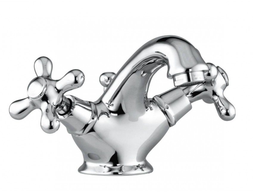 Miscelatore monoblocco lavabo con scarico automatico Fiore Margot 26CR0622