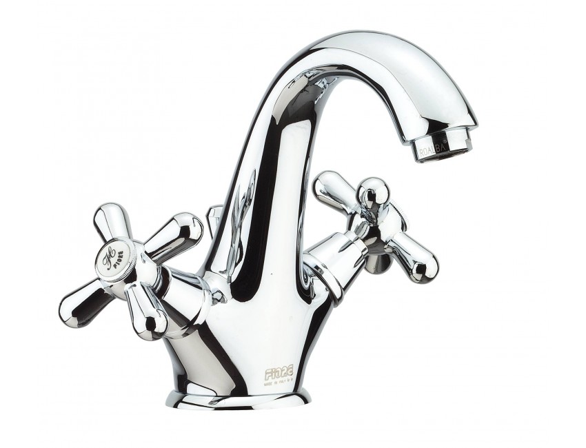 Monobloc-Waschtischbatterie mit automatischer Ablaufgarnitur Fiore Margot 26CR0622