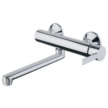 Spültischbatterie mit Regenschirm Auslauf Fiore Katana 77CR5480