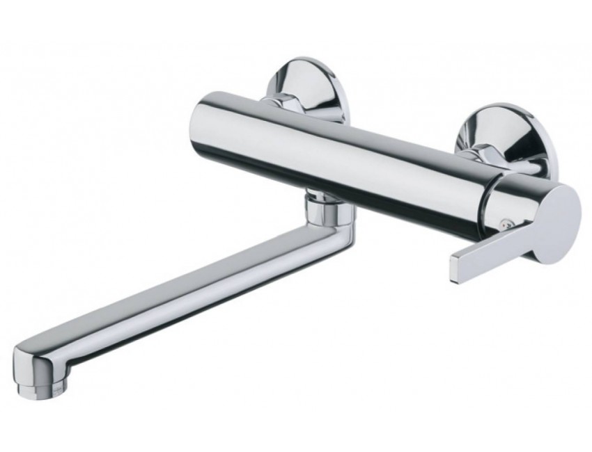 Spültischbatterie mit Regenschirm Auslauf Fiore Katana 77CR5480