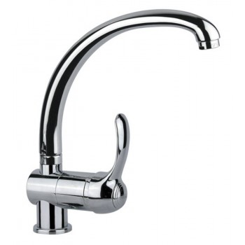 Miscelatore lavello orizzontale con canna antica Fiore Jafar 47CR5414