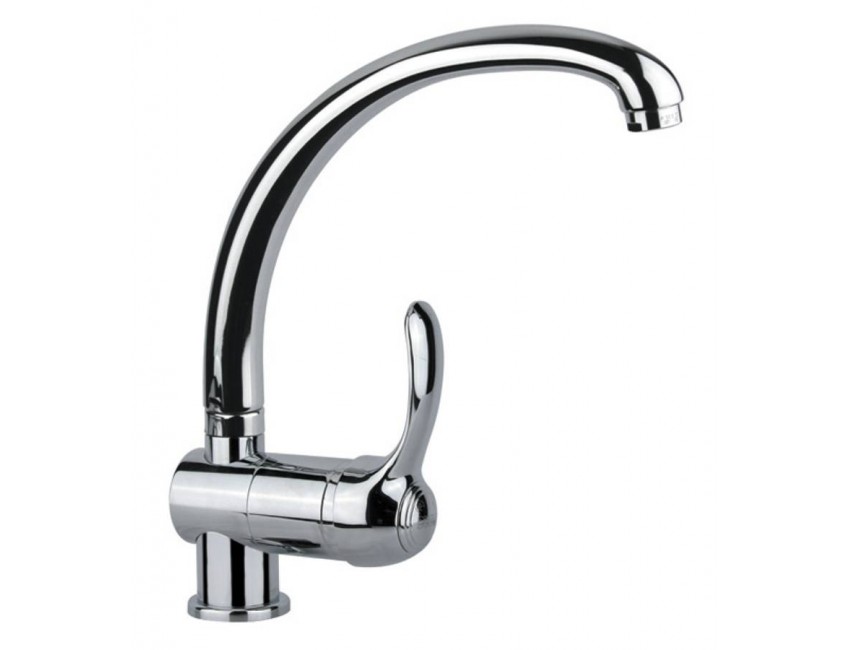 Miscelatore lavello orizzontale con canna antica Fiore Jafar 47CR5414