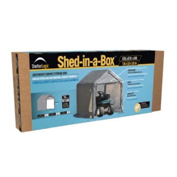 Capanno 1,8x1,8 m con struttura in acciaio