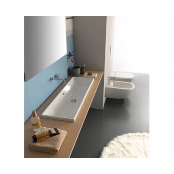 Waschtisch aufgehängt 102x45 cm aus Keramik Globo Stockholm