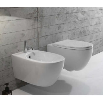 Hängende Toilette 36x54 cm aus Keramik Globo 4ALL