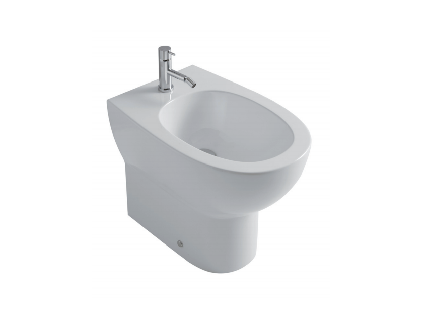 EinlochBidet aufgehängtes 36x54 cm aus Keramik Globo 4ALL