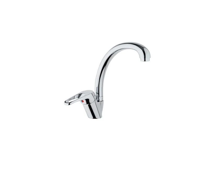 Miscelatore lavello con canna alta Paini Tekno