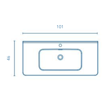Badezimmer Badmöbel 120 cm aus Fumé matte Holz mit Keramik Waschtisch