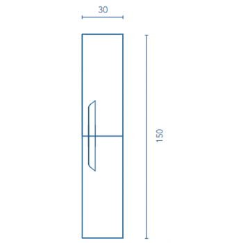 Badezimmer Badmöbel 80 cm aus Weiß Nature Holz mit Keramik Waschtisch