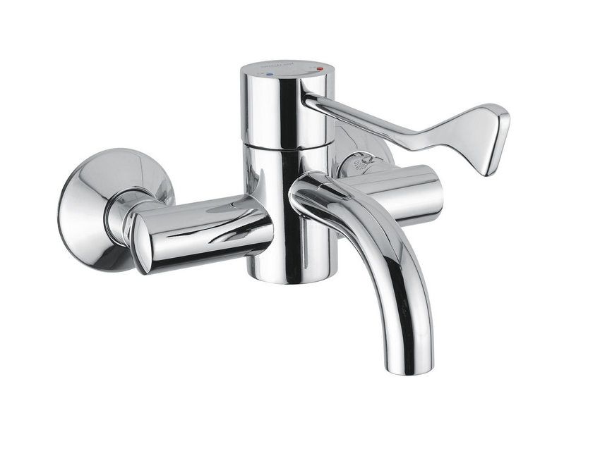 Idral Miscelatore termostatico progressivo a parete con leva clinica 900.25