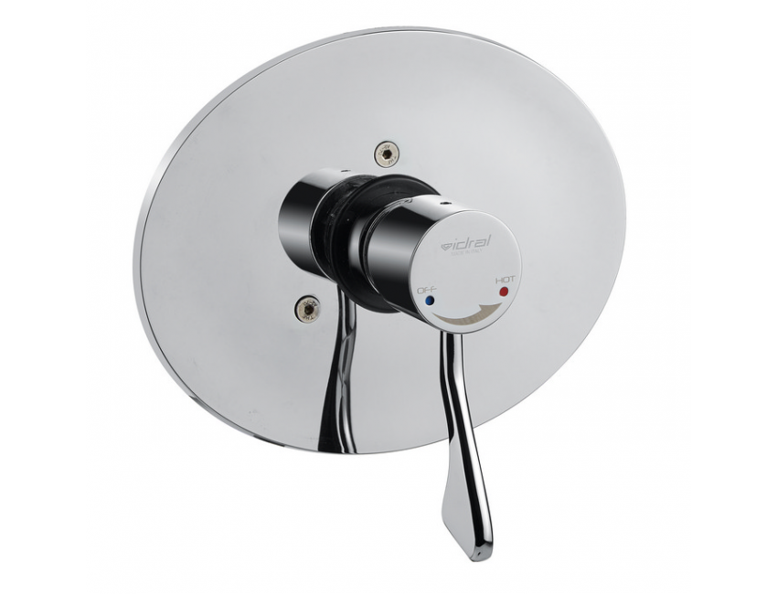 Idral Progressiver Wand-Thermostatmischer mit klinischem Hebel 900.25