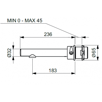 Idral Elektronische Spültischarmatur/Waschtischarmatur 02582