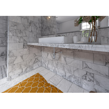 Sifone per Lavabo Ø 40 mm Bianco in polipropilene con attacco 1.1/4