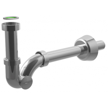 Sifone per Lavabo/Bidet Ø 32 mm in ottone con attacco 1"1/4