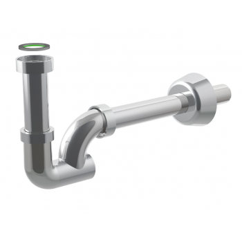 Siphon für Waschtisch/Bidet Ø 26 mm aus Messing mit 1"1/4" Anschluss